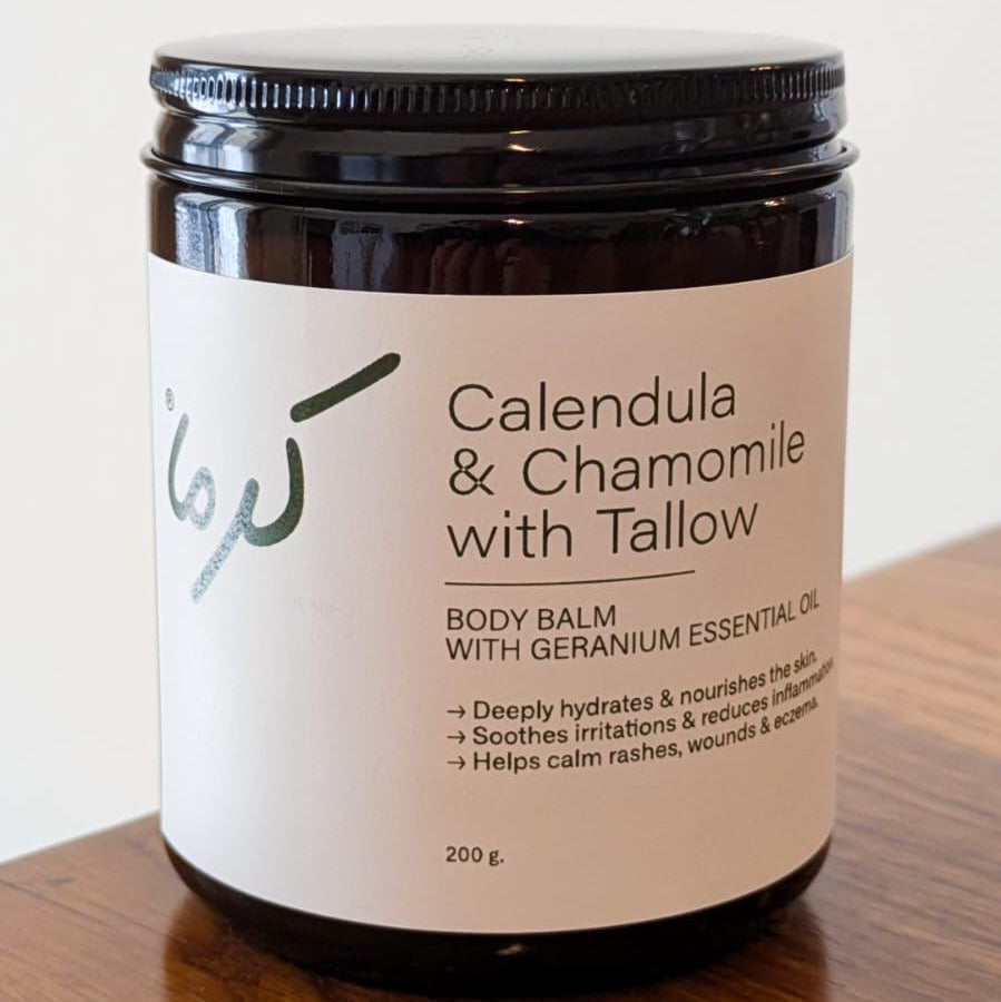 Body Balm - Calendula & Chamomile with Tallow - 200g