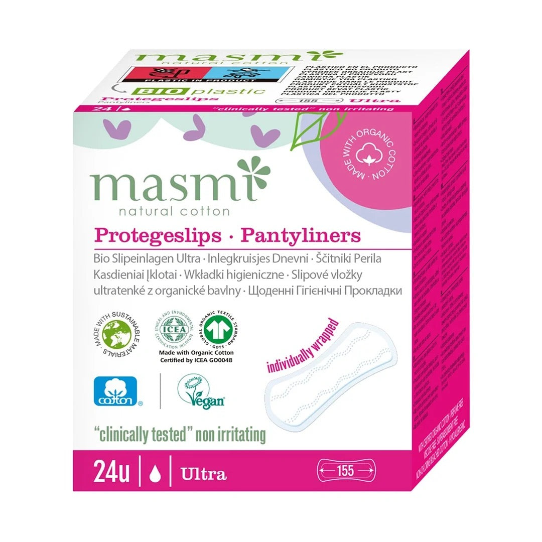 Eco Ultra-thin Pantyliners - 24 pcs