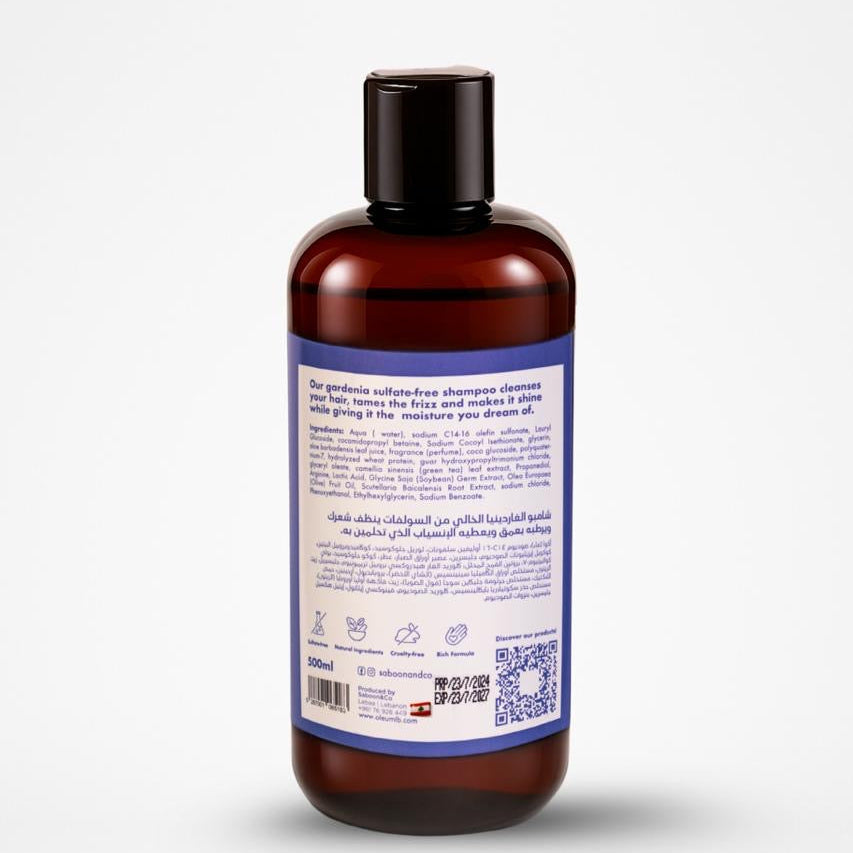 Sulfate-free Shampoo - Gardenia - 500ml