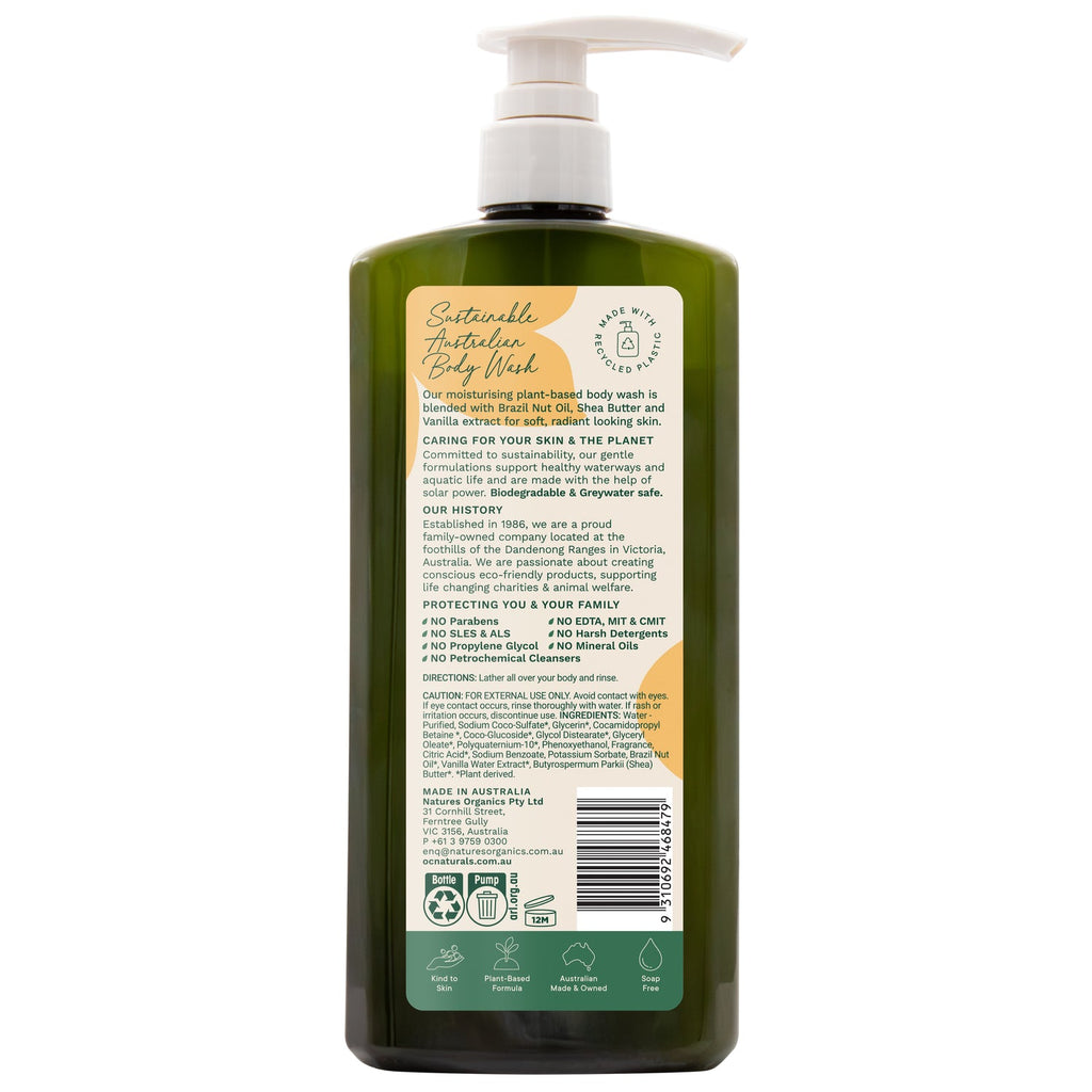 Moisturising Body Wash - Vanilla Shea - 725ml