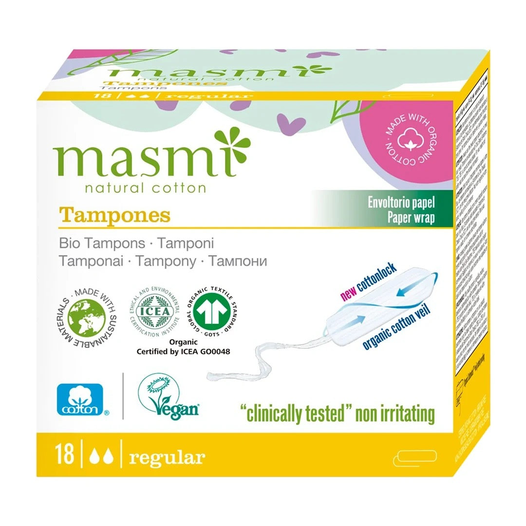 Eco Tampons Regular - 18 pcs