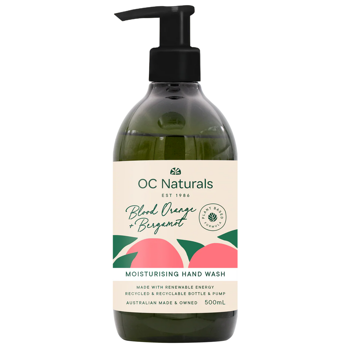 Moisturising Blood Orange & Bergamot Hand Wash - 400ml