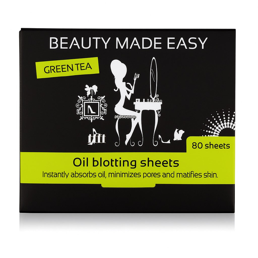 Oil Blotting Sheets - Green Tea