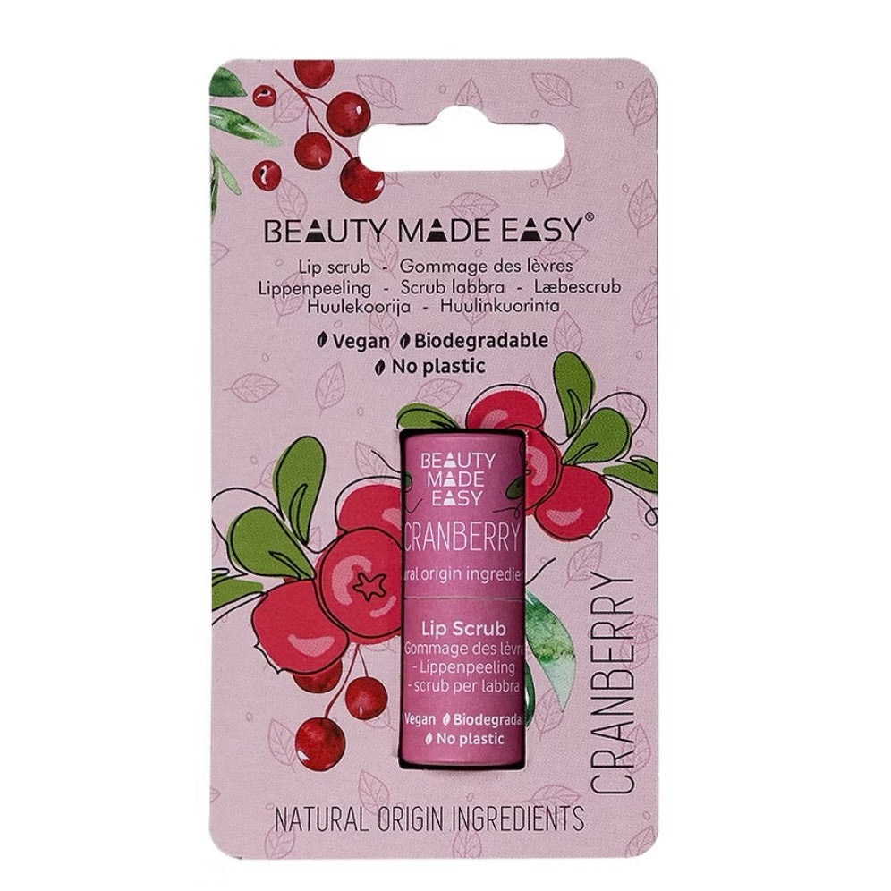 Lip Scrub - Sugar & Cranberry