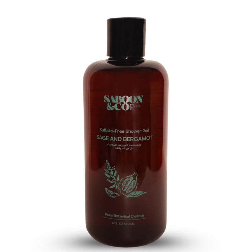 Shower Gel - Sage & Bergamot - 500ml